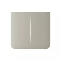 SideButton (2-gang) vertical Ivory, Ajax