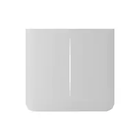 SideButton (2-gang) vertical White, Ajax