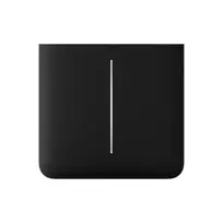 SideButton (2-gang) vertical, Black, AJAX