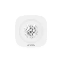 Hikvision belaidė sirena DS-PS1-I-WE(B)(red) AX PRO (vidaus, raudona blykstė)