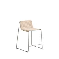 Smėlio spalvos metalinė sodo baro taburetė Tavari – Kave Home