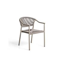 Taupe spalvos sodo kėdė rotangas Livadia – Kave Home