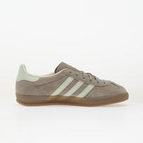 adidas Gazelle Indoor Wmns Silver Pebble/ Linen Green/ Gum5 40 - Dydis 42 (JR2430 Laisvalaikio batai)