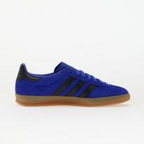 adidas Gazelle Indoor Lucid Blue/ Core Black/ Gold Metallic - Dydis 44 (JR6302 Laisvalaikio batai)