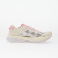 adidas Adizero Boston 13 Core White/ Silver Met./ Clear Pink - Dydis 40 (JQ9667 Laisvalaikio batai)