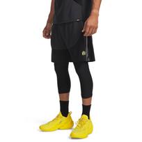 Under Armour Curry Splash Short Anthracite/ Black/ Lumin Yellow - Dydis XL (6009771-016 Šortai)