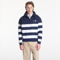 Tommy Hilfiger Nautical Block Stripe 1/4 Zip Carbon Navy - Dydis XL (MW0MW43190 DCC Džemperiai)