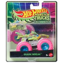 Hot Wheels Monster Trucks: tamsoje šviečiantis automobilis - Shark Wreak
