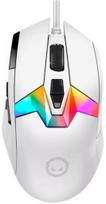 LORGAR MSP80, professional wired gaming mouse, featuring 9 programmable buttons, a Pixart PAW3395 sensor, DPI up to 26000, an 80 million click button lifespan, a 1.8m braided USB cable, and dimensions