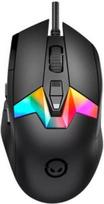 LORGAR MSP80, professional wired gaming mouse, featuring 9 programmable buttons, a Pixart PAW3395 sensor, DPI up to 26000, an 80 million click button lifespan, a 1.8m braided USB cable, and dimensions