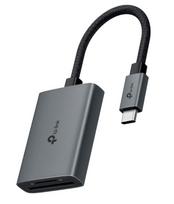 TP-LINK USB Type-C to SD  AND  microSD 3.0 Adapter UA430C SPEC: 1 × USB-C Connector, 1 × SD + 1 × microSD (TF) up to 200MBps Port FEATURE