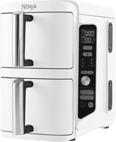 NINJA SL400EUWH Dual Hot Air Fryer, White
