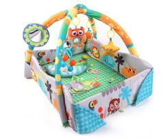 Milly Mally 4-in-1 Jungle educational mat, ball pit, playpen