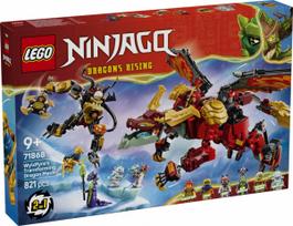 LEGO Polska Ninjago 71868 Wyldfyre's Transforming Dragon Mech Building Blocks