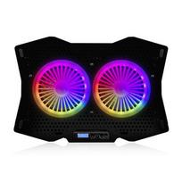 MODECOM MC-CF18 RGB laptop cooling pad 45.7 cm (18") 1200 RPM Black