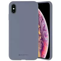 Mercury Silicone phone case for Samsung Galaxy A52 5G (A526) purple gray
