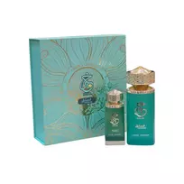 Pendora Scents Set Paris Corner: Khair Pistachio, Eau De Parfum, Unisex, 100 ml + Khair Pistachio, Deodorant Spray, For Women, 200 ml