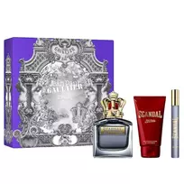 Jean P. Gaultier Set Jean Paul Gaultier: Scandal Pour Homme, Eau De Toilette, For Men, 100 ml + Scandal Pour Homme, Eau De Toilette, For Men, 10 ml + Scandal Pour Homme, Shower Gel, Body, 75 ml