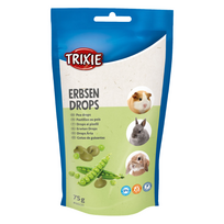TRIXIE Žirnių lašeliai triušiams ir smulkiems graužikams, 75 g (pak.12)