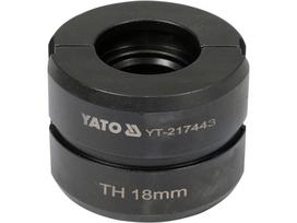 Atsarginės presavimo replėms skirtos matricos | PEX vamzdžiams | TH | 18 mm (YT-217443)
