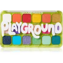 Trouble Maker Big Trouble akių šešėlių paletė atspalvis Playground 27 g