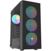 Natec Fury Shobo SH8F ARGB, Tempered Glass, Black NFO-2402