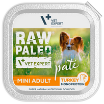 Raw Paleo TURKEY Mini Adult paštetas 150g