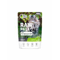 Raw Paleo adult cat - Game pouch  100g