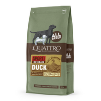 Quattro All Breed Adult Sport Duck No Grain 12Kg