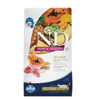 N&D TROPICAL SELECTION - CAT Dry Lamb, Spelt, Oats NEUTERED 1,5 kg