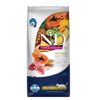 N&D TROPICAL SELECTION - CAT Dry Lamb, Spelt, Oats NEUTERED 10 kg