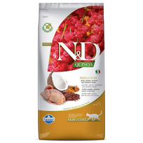 N&D QUINOA - CAT Dry SKIN&COAT Quail&Coconut ADULT 5 kg
