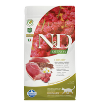 N&D QUINOA - CAT Dry URINARY Duck&Cranberry ADULT 1,5 kg