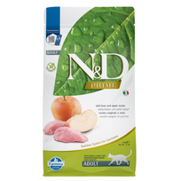 N&D PRIME - CAT Dry Wild Boar&Apple ADULT 1,5 kg