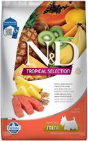 FARMINA N&D TROPICAL SELECTION – DOG Sausas maistas suaugusiems mažų veislių šunims su lašiša 5 kg