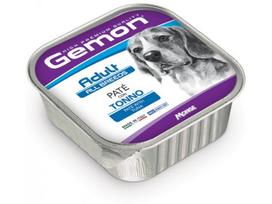 GEMON - Wet Dog Pate Adult Konservuotas maistas suaugusiems šunims (paštetas) (su tunu)  150 g