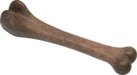 GimDog Bam-Bones bambukinis kaulas (kumpio skonio) 14,6cm