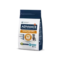 Advance Weight Balance Dog Mini sausas maistas mažų veislių šunims svorio kontrolei 1,5 kg
