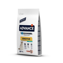 Advance Sensitive sterilized Sausas pašaras sterilizuotoms suaugusioms katėms su lašiša ir miežiais 1,5 kg