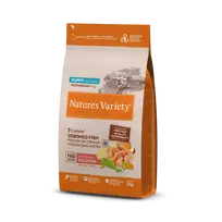 Nature's Variety NO GRAIN PUPPY Sausas begrūdis pašaras vidutinių ir didelių veislių šuniukams su lašiša 3 kg