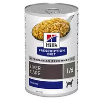 Hill's Prescription Diet Canine l/d Konservuotas maistas šunims kepenų funkcijos gerinimui 370g kons