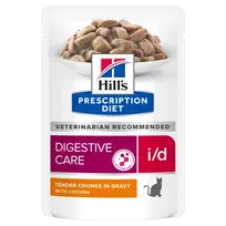Hill’s Prescription Diet Feline i/d Konservuotas maistas (guliašas) katėms esant virškinimo sutrikimams 12x85 g