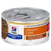 PD Feline c/d Urinary Stress Chicken STEW 82 g troškinys