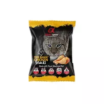 ALPHA SPIRIT SNACKS CAT skanukai katėms su vištiena 50g
