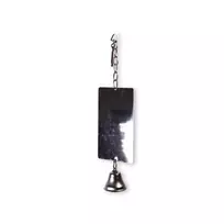 VADIGRAN Mirror Metal + Bell žaislas paukščiams 9x36cm