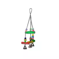 VADIGRAN Bird Toy Ring color žaislas paukščiams 30cm