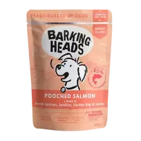 BARKING HEADS Pooched Salmon konservai šunims su lašiša 300g 10vnt