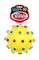 PETNOVA žaislas cypiantis spygliuotas kamuolys 12cm 2vnt