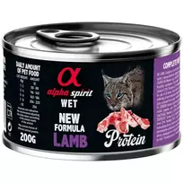 Alpha Spirit WET konservai katėms su ėriena 200g 6vnt