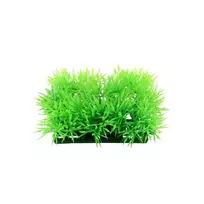AQUA NOVA plastikinis augalas žolytė 4cm